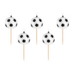 Świeczki urodzinowe na tort piłki