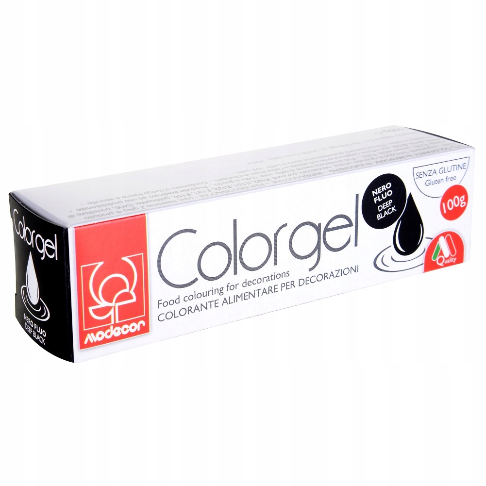 Barwnik spożywczy w żelu czarny 100 g