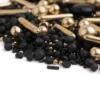 Posypka do ciast czarno-złota Black'n'gold Słodki Bufet