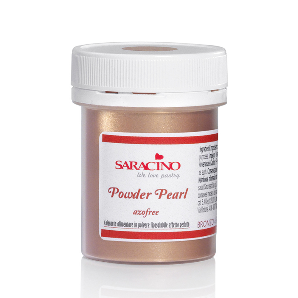 Jadalny miedziany brokat