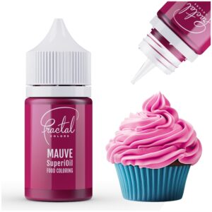 Fiołkowo-różowy olejowy barwnik spożywczy Mauve Fractal
