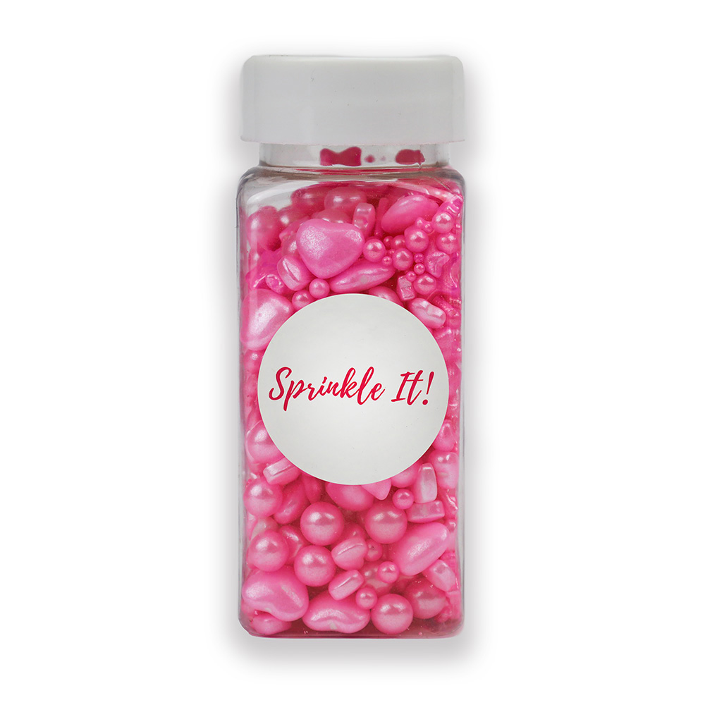 Różowa posypka cukrowa Sprinkle It!