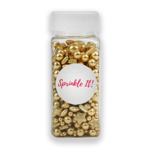 Złota posypka cukrowa Sprinkle It!