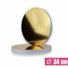 Złoty podkład pod tort 34 cm