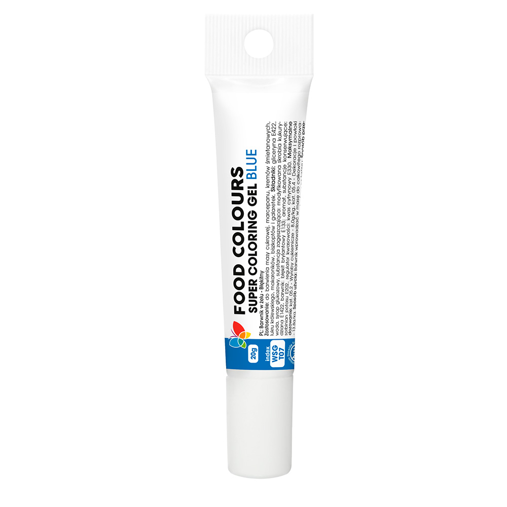 Niebieski żelowy barwnik spożywczy 20g