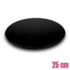 podkład pod tort sztywny gruby 25 30 34 cm czarny