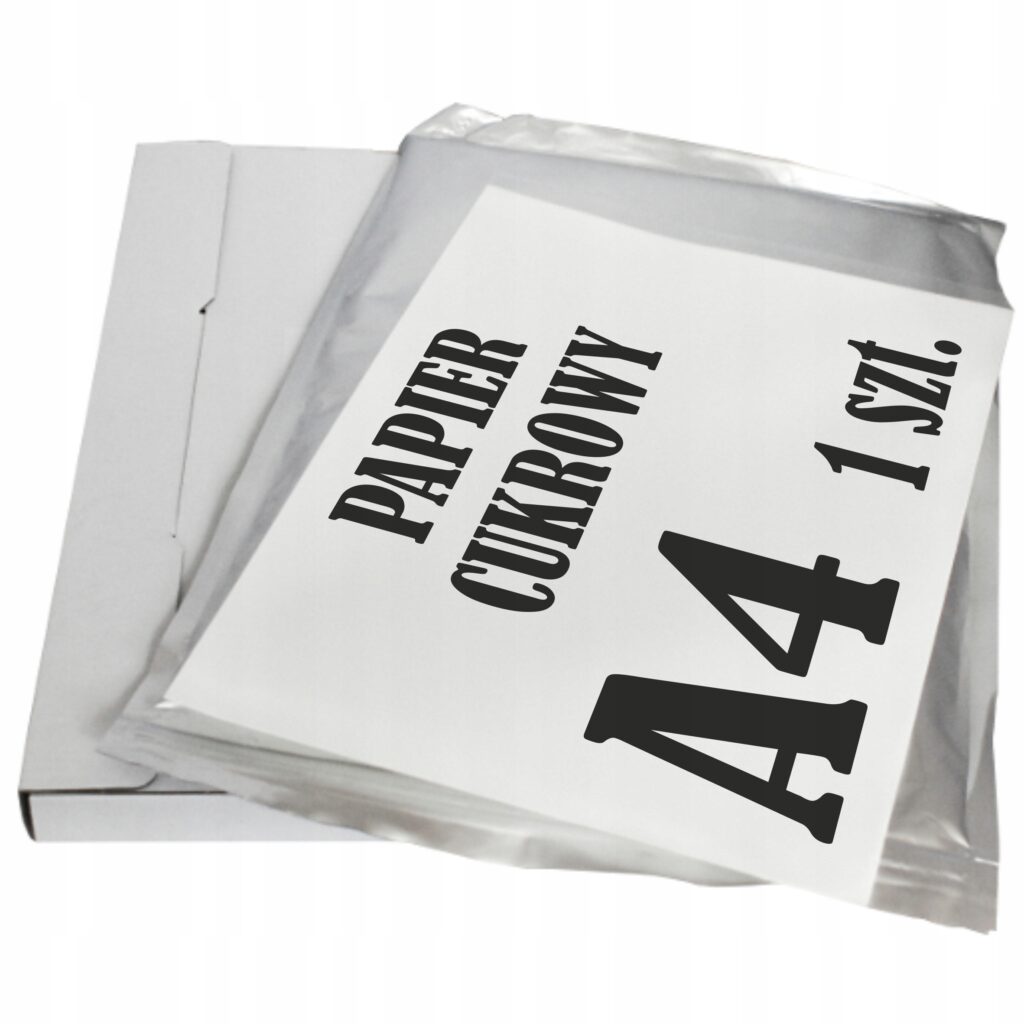 Papier cukrowy A4 1 sztuka