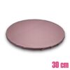 podkład pod tort sztywny gruby 25 30 34 cm jasnoróżowy