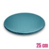 podkład pod tort sztywny gruby 25 30 34 cm niebieski