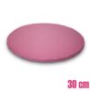 podkład pod tort sztywny gruby 25 30 34 cm różowy