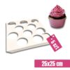 Wkładka do pudełka na babeczki 5 sztuk