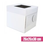 Opakowanie na tort 25x25x30