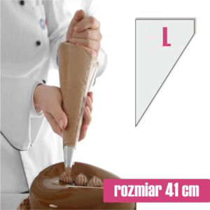 Rękaw worek cukierniczy szprycowania 100 szt L