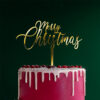 Merry Christmas topper na tort