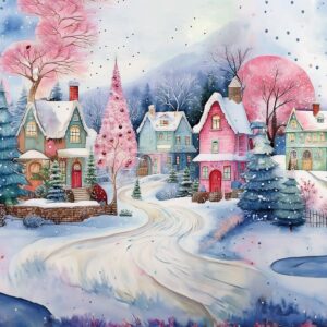 Bajkowy wydruk na tort