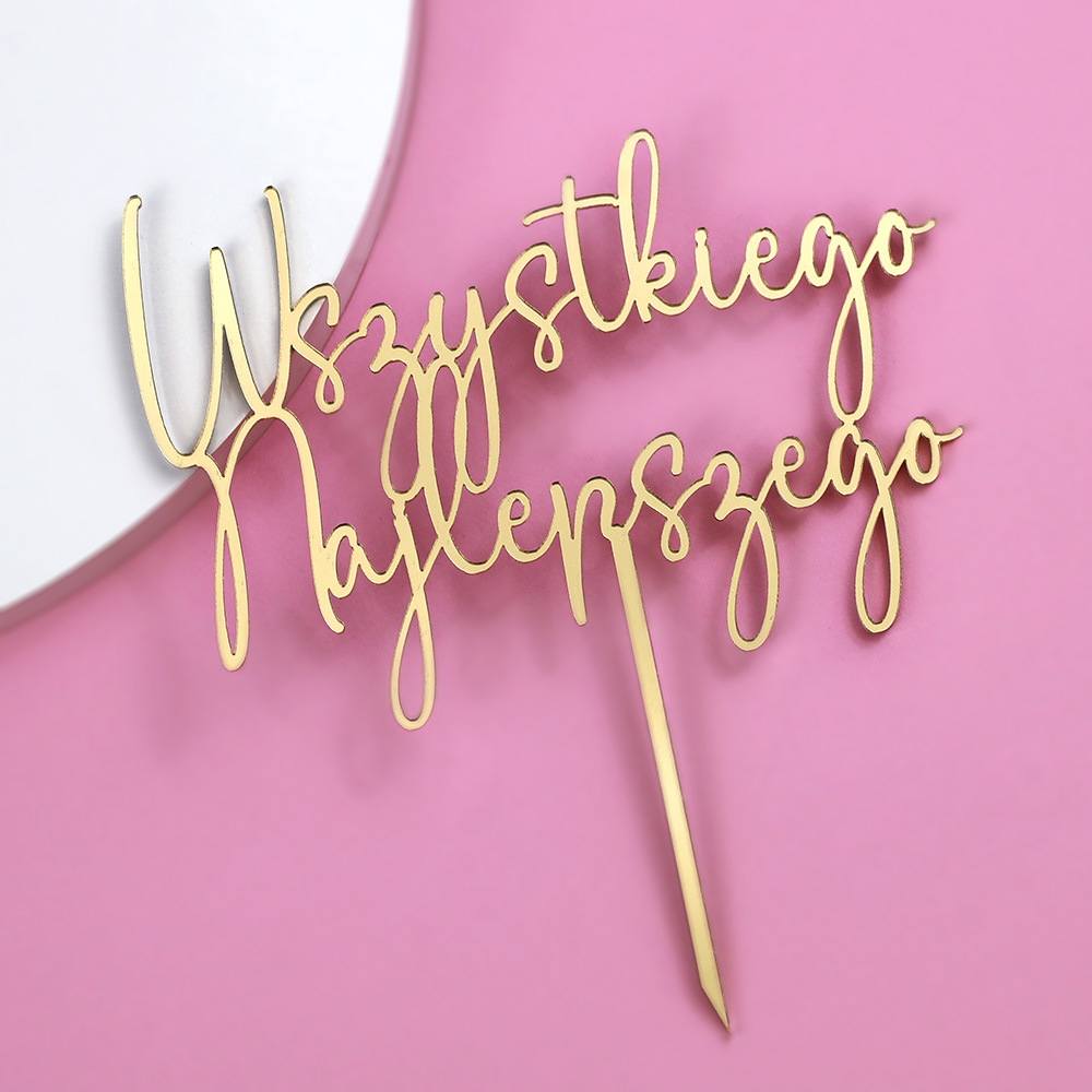 Topper Wszystkiego najlepszego