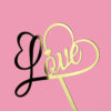 Topper na Walentynki Love