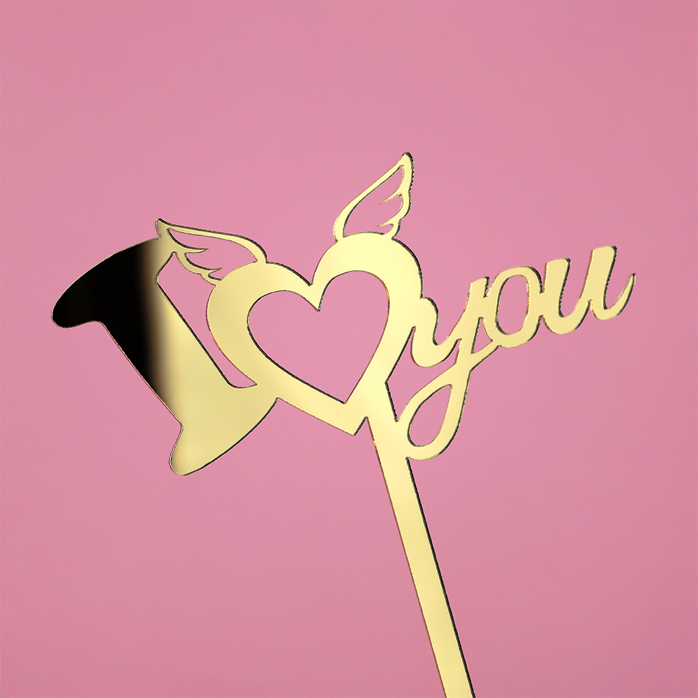 Topper na Walentynki I love you