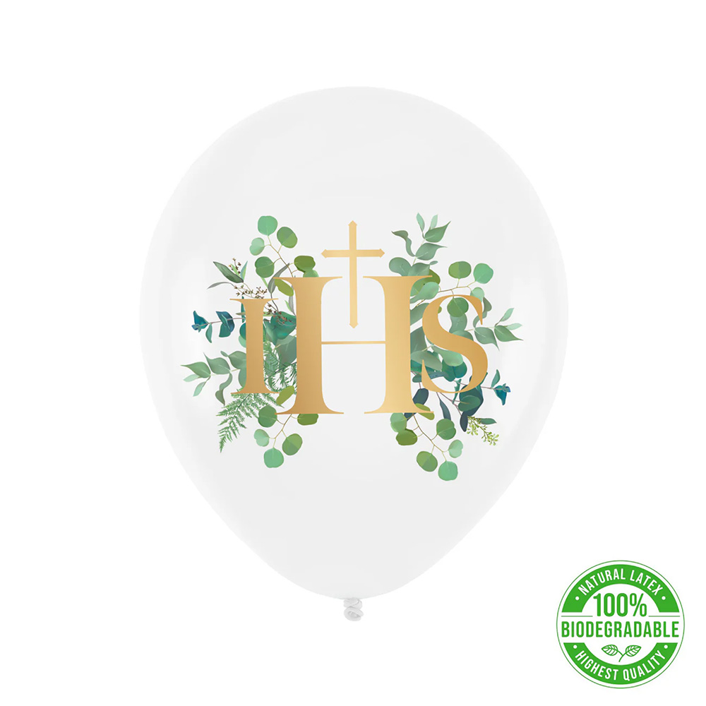Balon na Komunię eukaliptus 1 sztuka