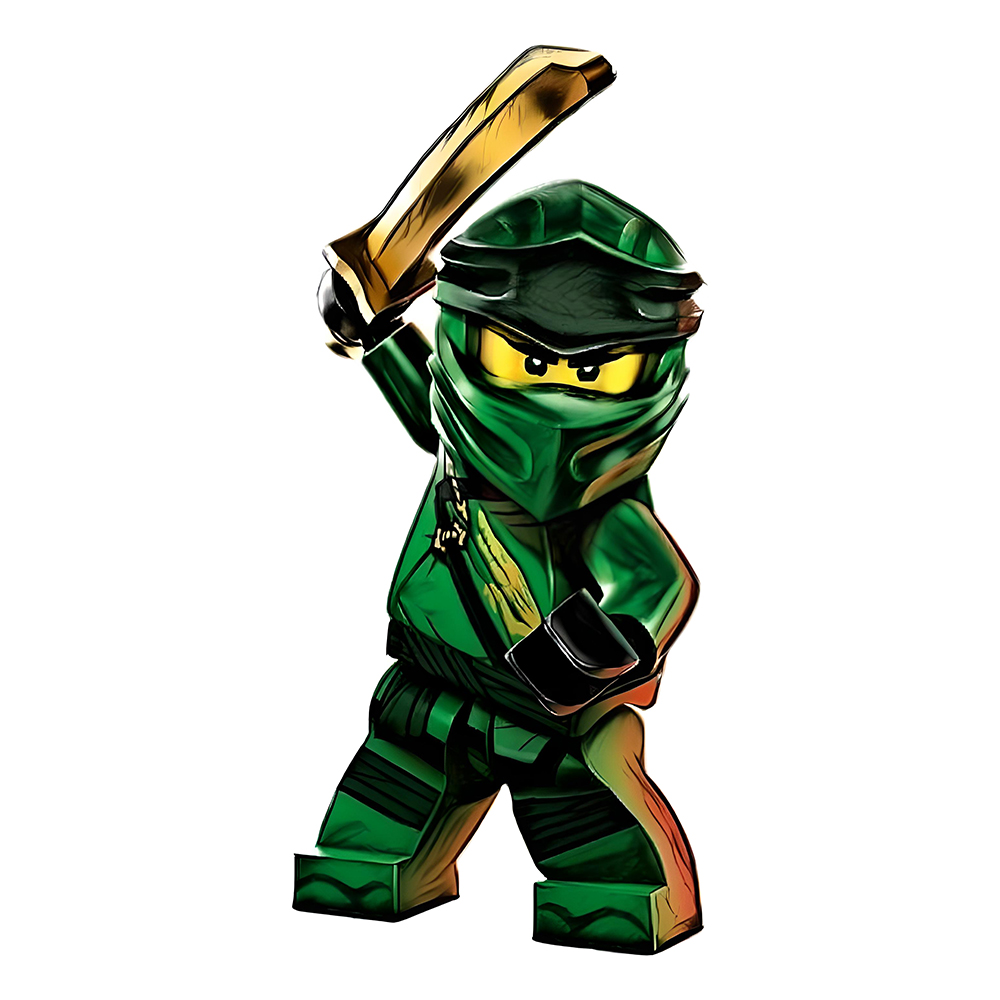 Jadalny wydruk Ninjago na tort