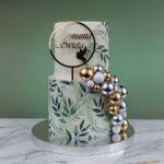 Papier jadalny wzór liście