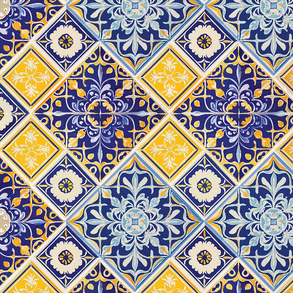 Opłatek na tort płytki Azulejos