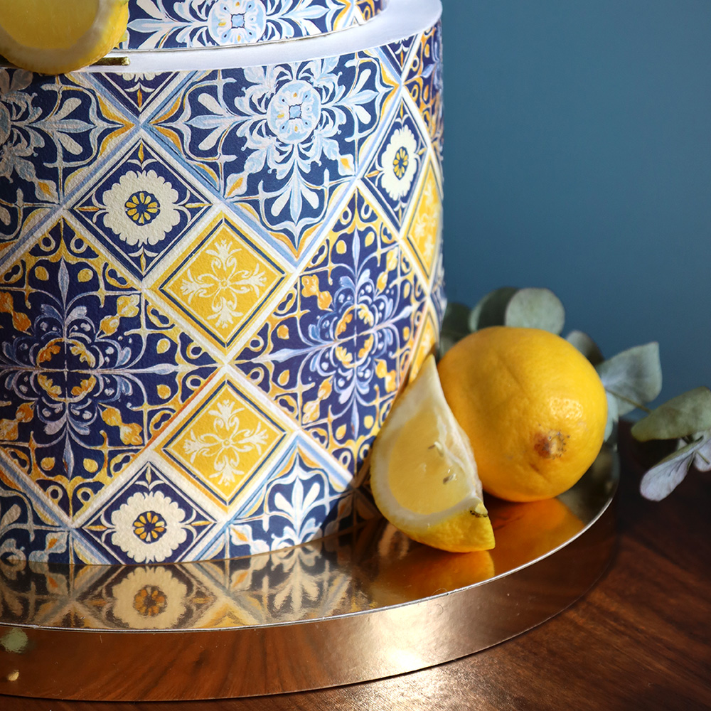 Opłatek na tort płytki Azulejos