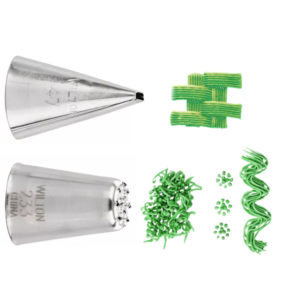 Zestaw tylek cukierniczych nr 47 i nr 233