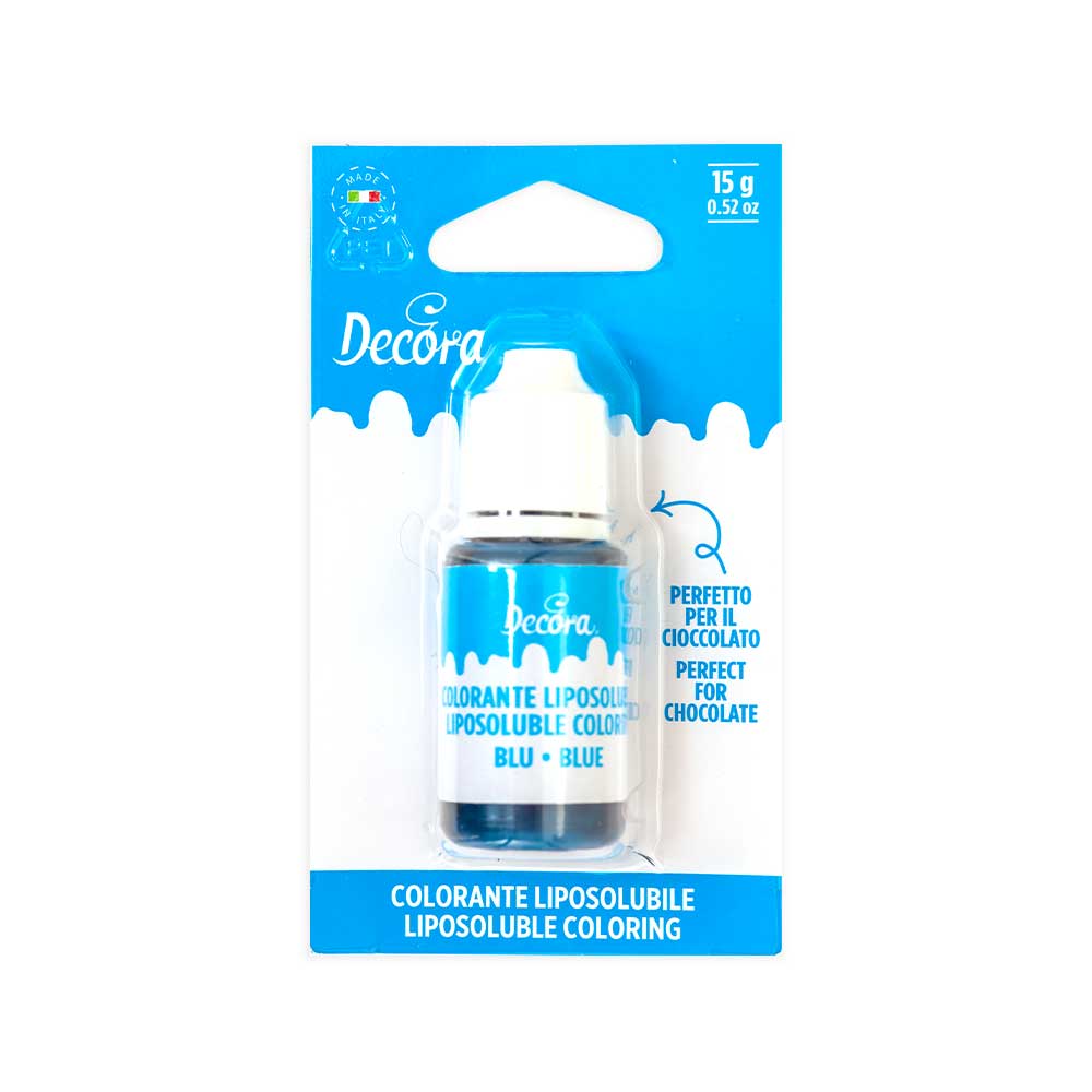 Niebieski barwnik do czekolady i mas tłustych