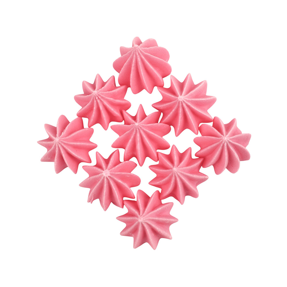 Różowe mini bezy 9 sztuk