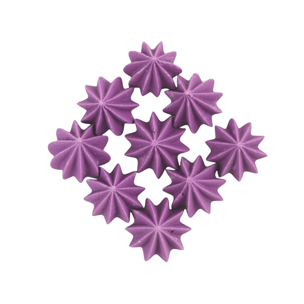 Fioletowe mini bezy 9 sztuk