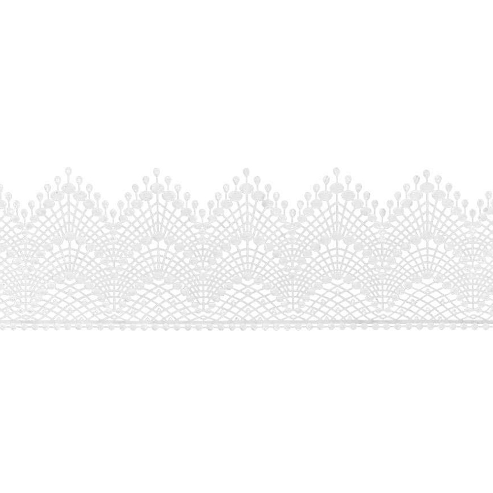 Biała koronka cukrowa