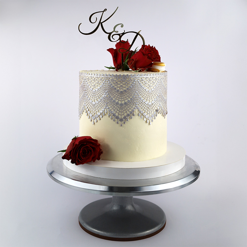 Srebrna koronka cukrowa