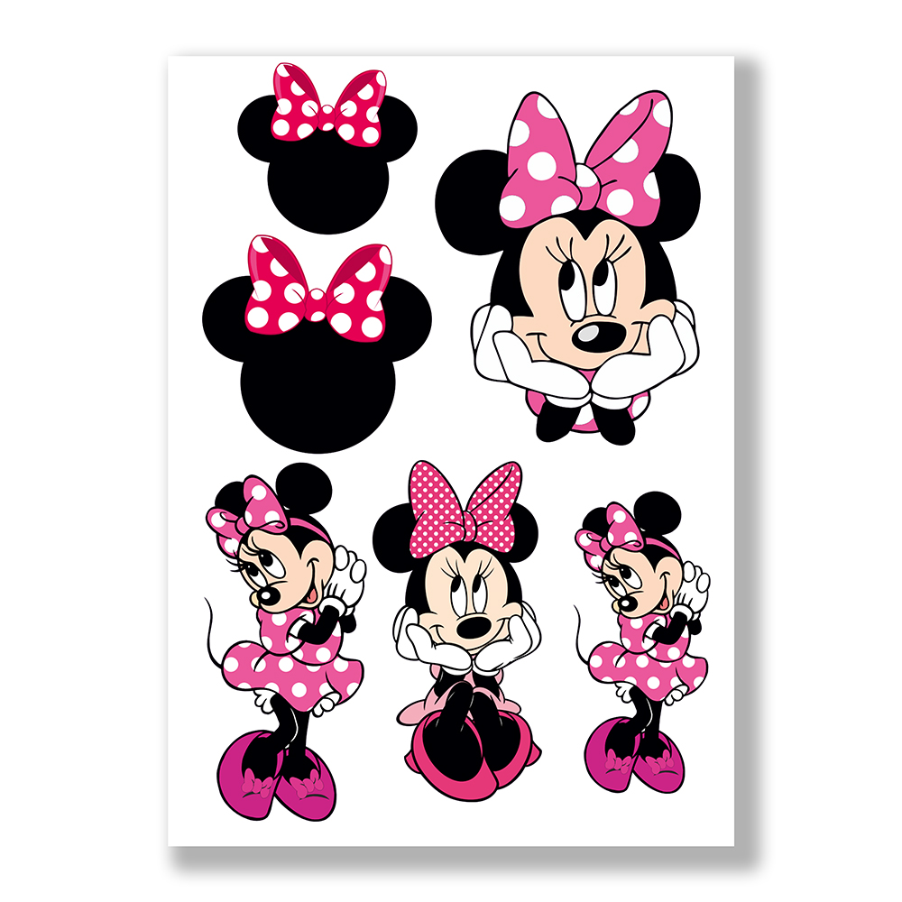 Myszka Minnie opłatek na tort