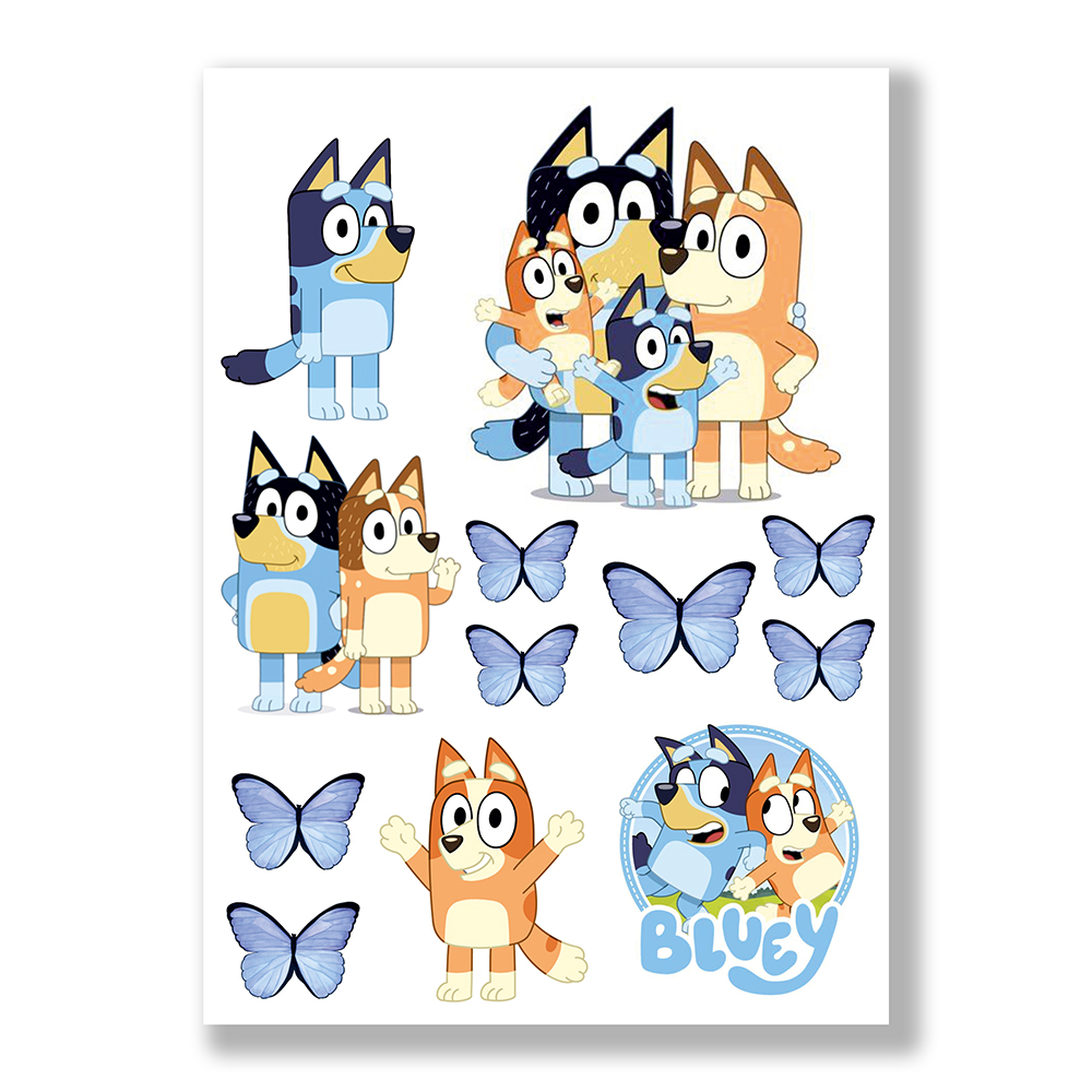 Wydruk cukrowy Bluey