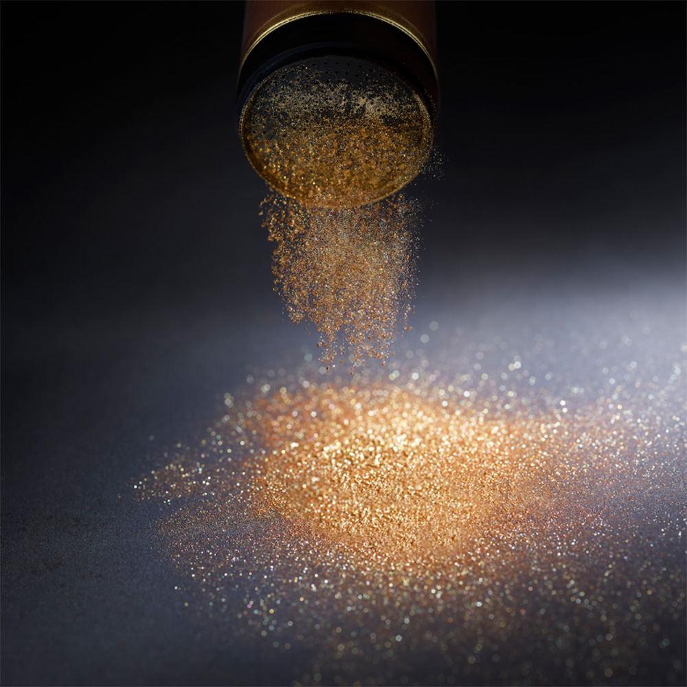 Posypka brokatowa złota do tortów