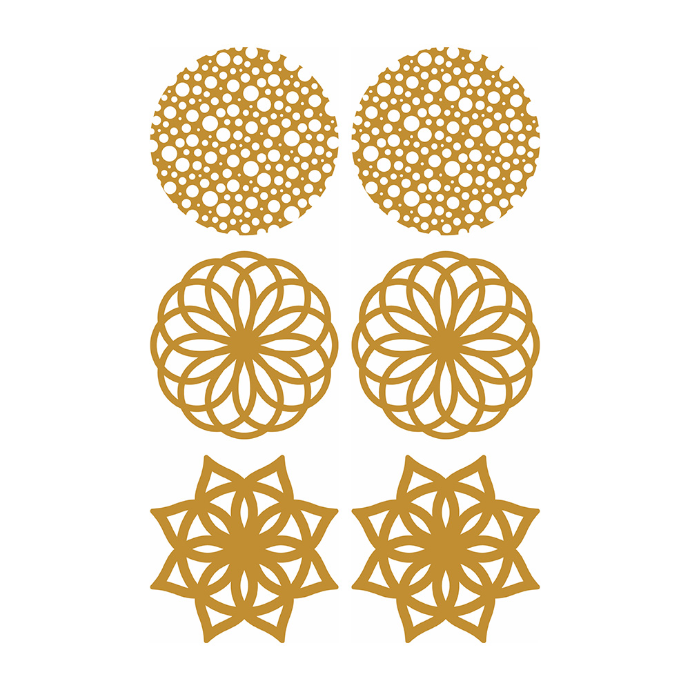 Złoto jadalne Modecor 6 sztuk