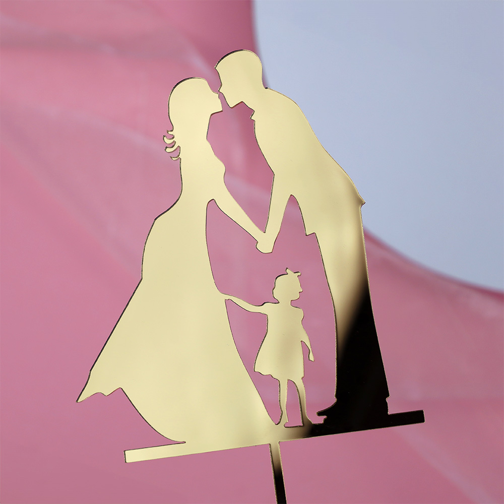 Topper rodzice z dzieckiem