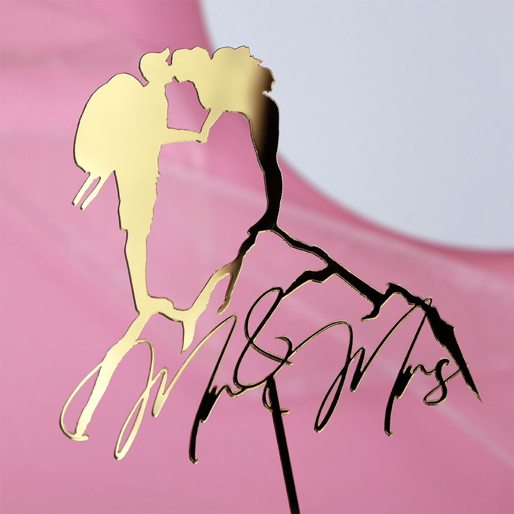 Topper ślubny góry