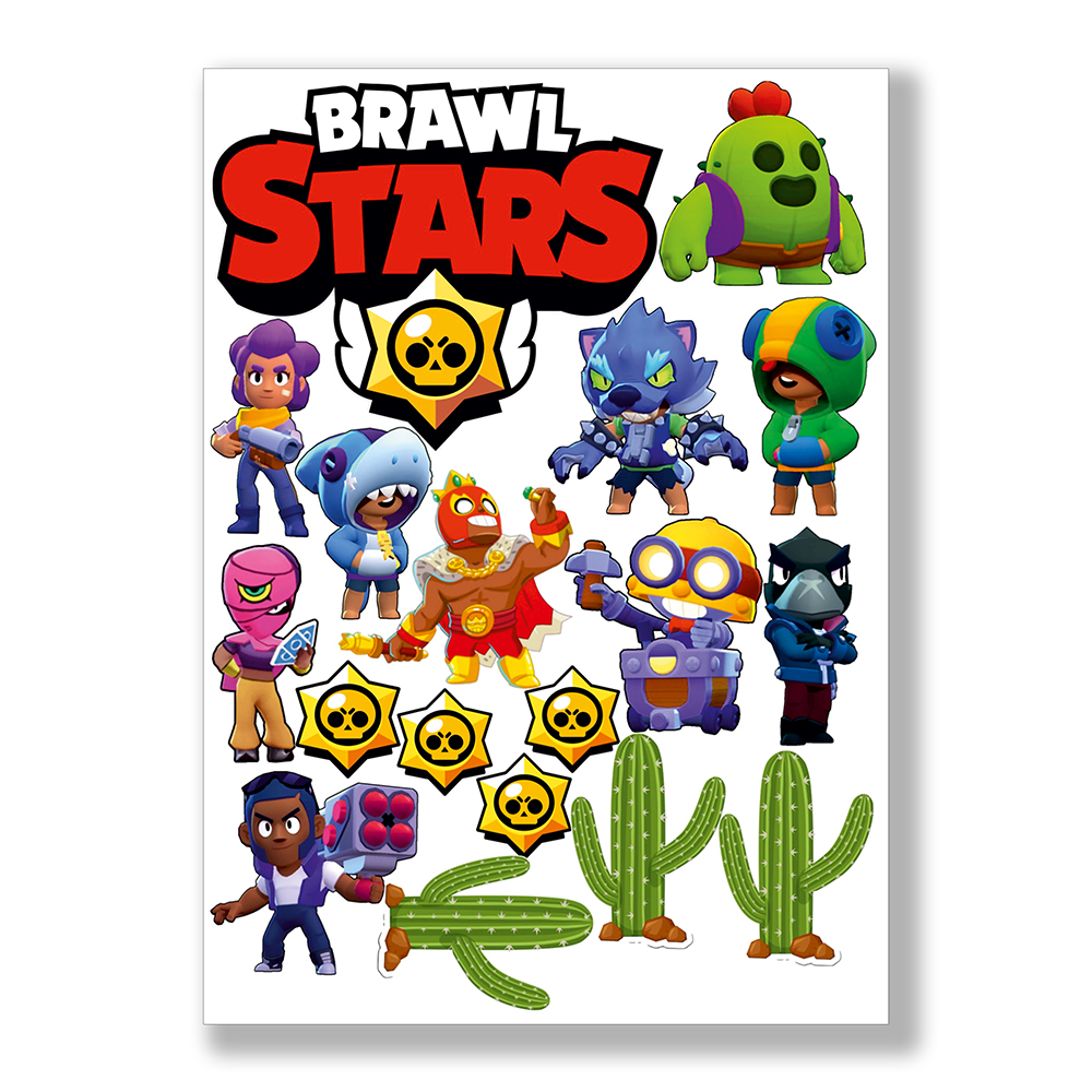 Brawl Stars opłatek na tort