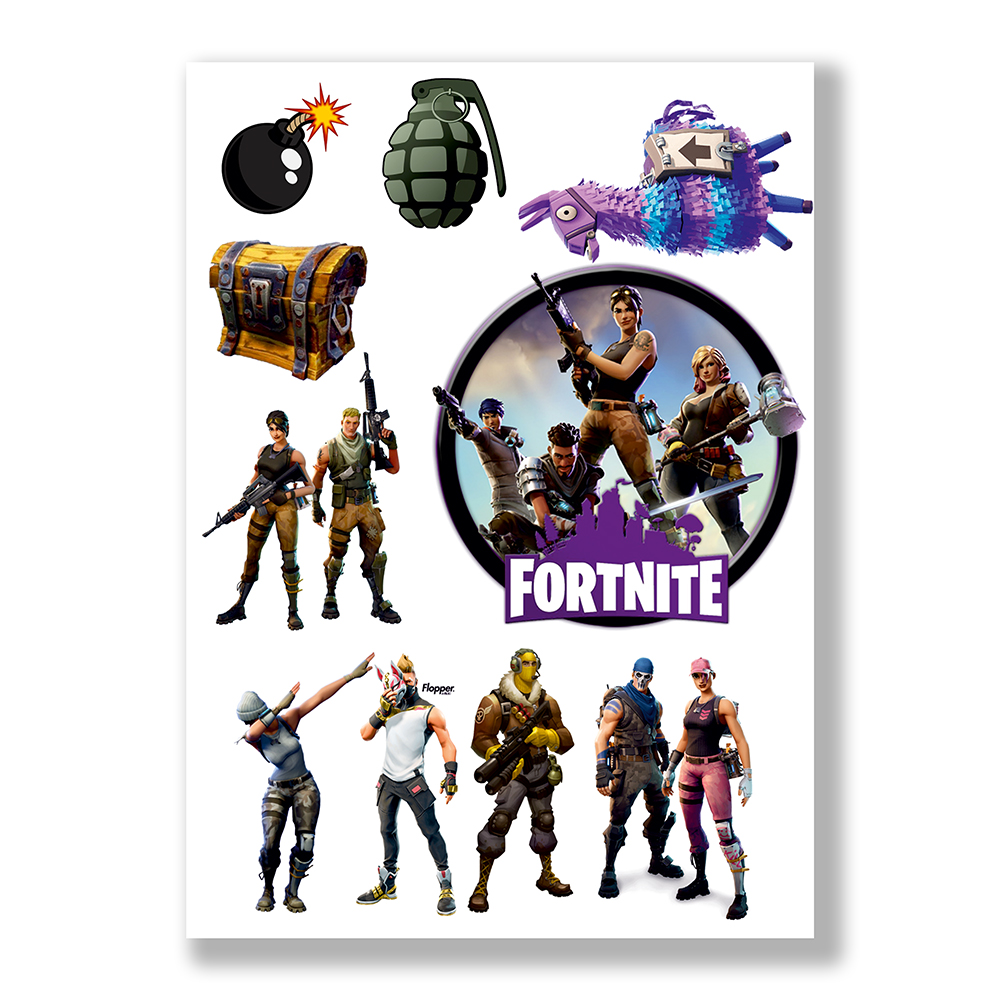 Tort Fortnite wydruk cukrowy