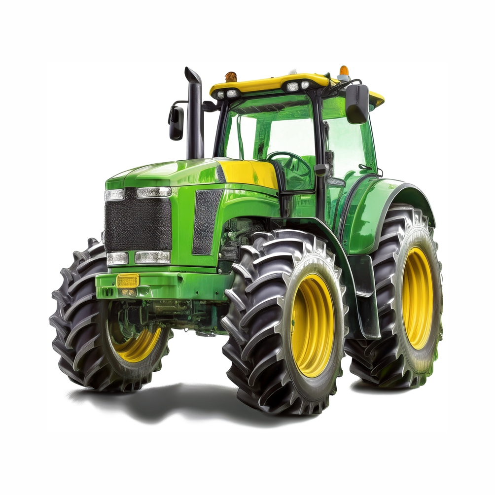 Wydruk cukrowy traktor