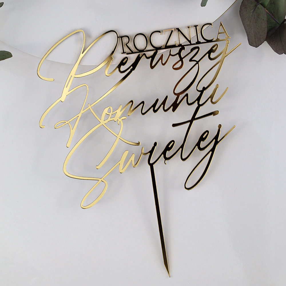 Topper Rocznica Pierwszej Komunii Świętej