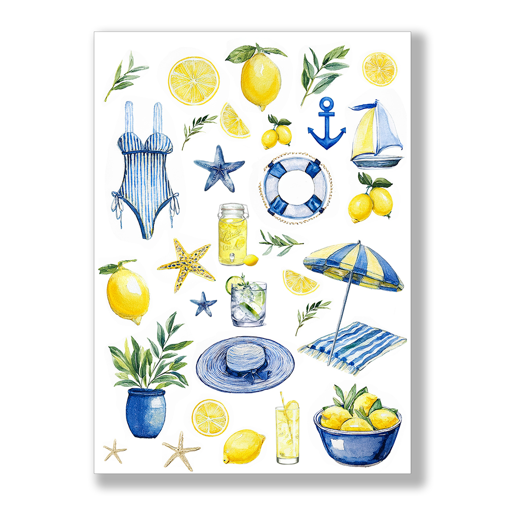 Wydruk na tort śródziemnomorski klimat