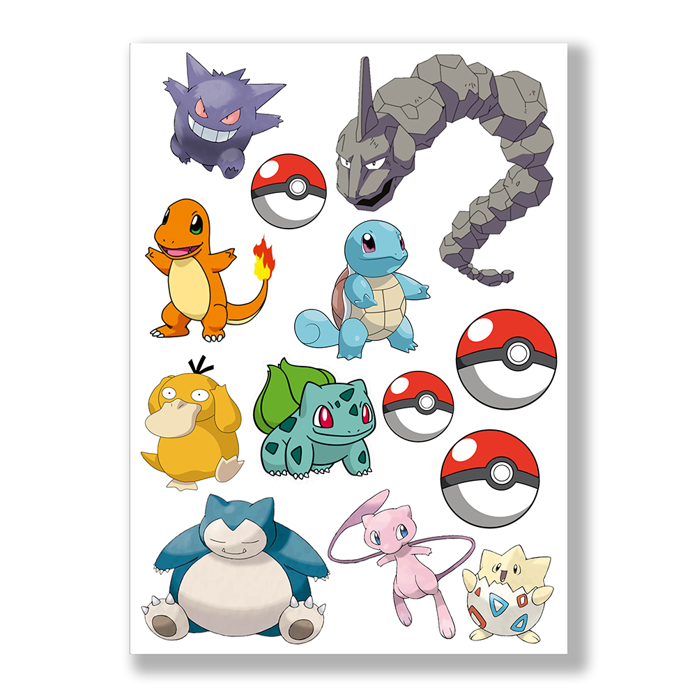 Opłatek na tort Pokemony