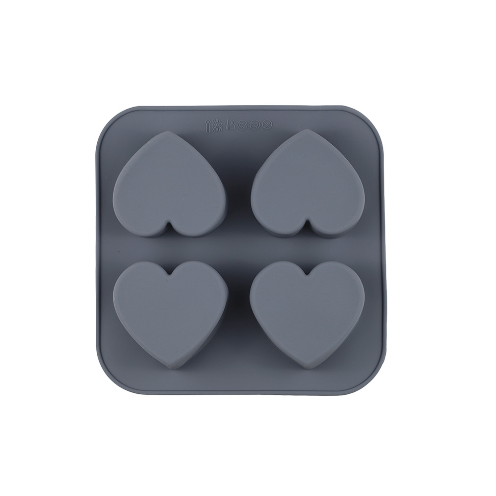 Forma silikonowa monoporcje serca