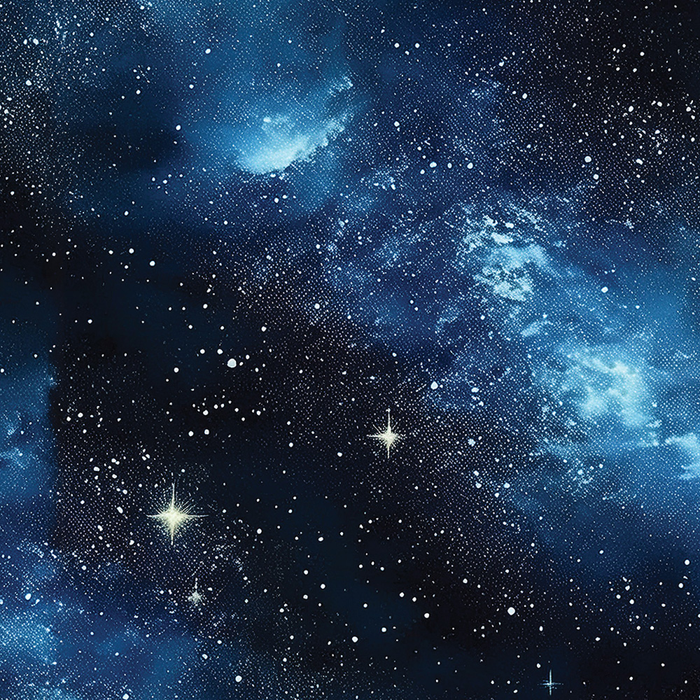 Opłatek na tort galaktyka