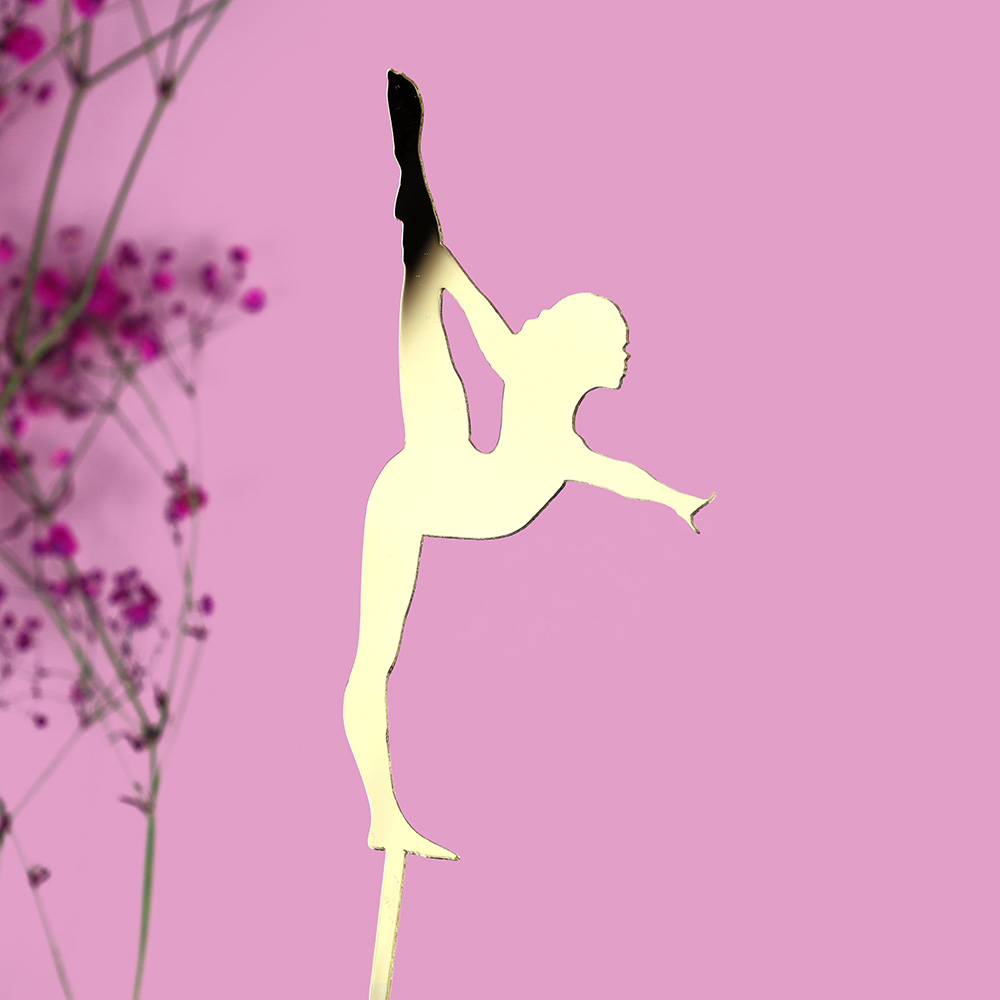 Topper na tort Gimnastyczka