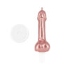 Świeczka na wieczór panieński penis w kolorze rose gold