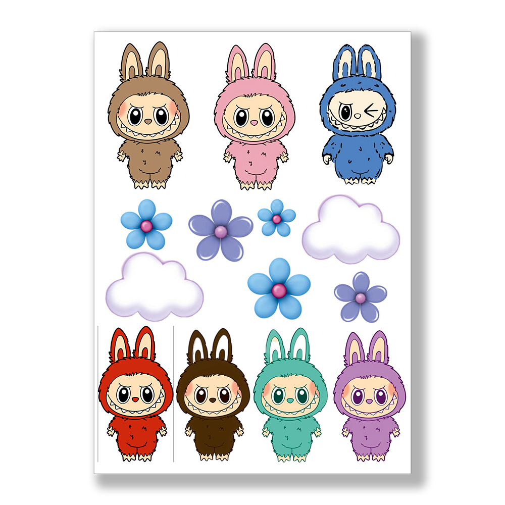 Wydruk cukrowy Labubu